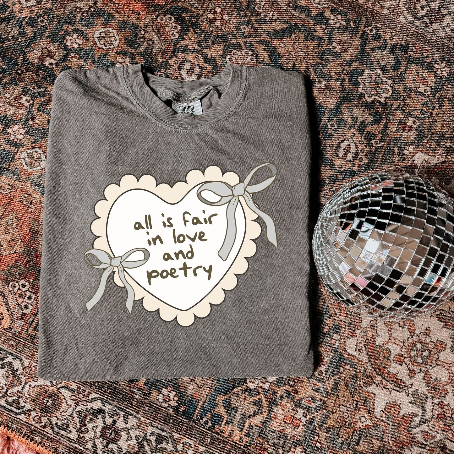 All Is Fair In Love In Poetry Tee